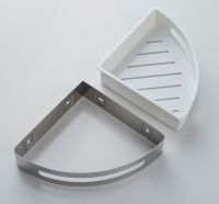 Полка угловая Timo Luiro 18577/00 хром — фото 3, Полки для ванной и душа