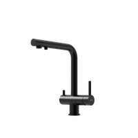 Смеситель для кухни SANCOS Foster с возможностью подключения фильтра для воды, цвет черный матовый, арт. арт-SC4014MB — фото 1, Смесители для кухни