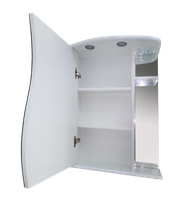 Зеркальный шкаф арт-Э-Лиа02060-01СвЛ — фото 1, Зеркальные шкафы в ванную