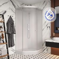 Ограждение VIVA90B N душевое Ceruttispa без поддона (90x90x195) — фото 65, Прямоугольные душевые уголки