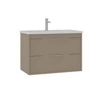 Тумба с раковиной ORKA Clay 80 подвесная, Sahra арт-5004384 — фото 4, Тумбы с раковиной