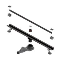 Душевой трап RGW SDR-50B, черный, арт-76215060-04 — фото 6, Трапы для душа