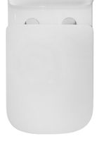 Унитаз-компакт Azario Kashmir 340х650х770 напольный, безободковый, в комплекте с быстросъемным сиденьем микролифт арт-AZ-9143S — фото 10, Напольные унитазы