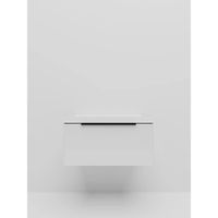 Тумба под раковину подвесная La Fenice SIMPLA , белая арт-FNC-01-SIM-B-80 — фото 3, Тумбы под раковину