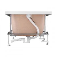 Монтажный комплект для ванны ЛАММА 150х70 см. (рама, слив-перелив с сифоном, крепеж к стене, крепеж 1WH501748 — фото 2, Ванны и комплектующие