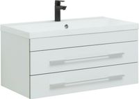 Тумба под раковину Aquanet Верона 90 белый (подвесная 2 ящика) арт-00172335 — фото 1, Тумбы под раковину