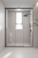 Товар: Душевая дверь раздвижная Premium Prato 300 GR-R, 1100х2000, графит брашированный, стекло прозрачное PR3/R-110-01-GR-C4 - фото 1 Душевая дверь раздвижная Premium Prato 300 GR-R, 1100х2000, графит брашированный, стекло прозрачное PR3/R-110-01-GR-C4 — фото 1, Раздвижные душевые двери