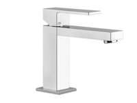 Смеситель для раковины, Gessi, Rettangolo, тип открывания воды-однорычажный, отверстия для монтажа-1, высота, мм-151, вынос излива, мм-129, тип подводки-гибкая, стандарт подвода воды-3/8", цвет-Finox арт-20002.149 — фото 2, Смесители для раковины