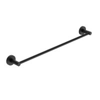 Trento Держатель банного полотенца 600мм, черный матовый арт-AQM7204MB — фото 1, Полотенцедержатели