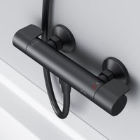 Товар: F85A40022 X-Joy, смеситель д/душа с термостатом, черный, шт - фото 1 F85A40022 X-Joy, смеситель д/душа с термостатом, черный, шт — фото 1, Смеситель для душа