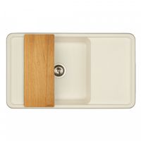 Мойка для кухни Беллис 87 870x510x250 мм, прямоуг., жемчуг 1A724832BS240 — фото 3, Кухонные мойки