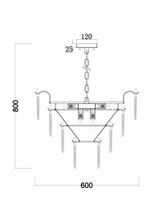 Люстра Freya арт-FR5143PL-09G — фото 4, Люстры