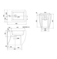 Товар: Биде Scarabeo TEOREMA 2.0 напольное с одним отверстием цвет черный матовый арт-5139 49 - фото 3 Биде Scarabeo TEOREMA 2.0 напольное с одним отверстием цвет черный матовый арт-5139 49 — фото 3, Биде напольные
