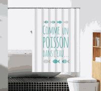 Товар: шторка д/в тканевая 180х180см "Как рыбка в воде" MZ-90 - фото 1 шторка д/в тканевая 180х180см "Как рыбка в воде" MZ-90 — фото 1, Шторки на ванну