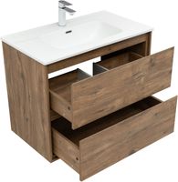 Товар: Тумба под раковину Aquanet Милан 80 дуб рустикальный 00336379 - фото 4 Тумба под раковину Aquanet Милан 80 дуб рустикальный 00336379 — фото 4, Тумбы под раковину