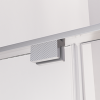 Душевая дверь раздвижная Premium Prato 300 CH-L, 1500х2000, хром, стекло прозрачное PR3/L-150-01-CH-C4 — фото 4, Раздвижные душевые двери