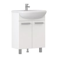 Тумба под раковину VIGO Hoska 60 напольная белый (230) — фото 1, Тумбы под раковину