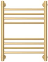 Полотенцесушитель водяной Сунержа Богема+ прямая 500х400 Матовая шампань арт-022-0220-5040 — фото 1, Водяные полотенцесушители