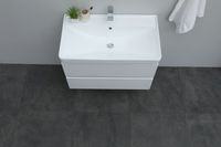 Товар: Раковина Aquanet Ирис 90 белая арт-00323883 - фото 7 Раковина Aquanet Ирис 90 белая арт-00323883 — фото 7, Раковины встраиваемые сверху