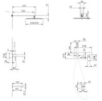 Товар: Душевая система ABBER Daheim AF8217W скрытого монтажа с изливом, белая матовая - фото 3 Душевая система ABBER Daheim AF8217W скрытого монтажа с изливом, белая матовая — фото 3, Встраиваемые душевые комплекты