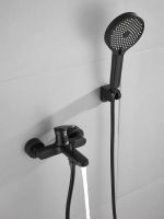 Смеситель для ванны с душем BELZ, черный арт-B61713-7 — фото 5, Смеситель для ванны