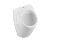 Писсуар, Villeroy&Boch, O'Novo, тип установки-подвесной, ширина, мм-335, глубина, мм-320, высота, мм-560, подвод воды-скрытый, сифон-необходимо заказать, материал-санфарфор, цвет-альпийский белый арт-75240001 — фото 1, Писсуары