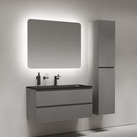 Зеркало для ванной комнаты SANCOS Ray 1000х800 c подсветкой, арт. арт-RA1000 — фото 2, Зеркала в ванную комнату