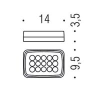 Товар: Мыльница COLOMBO DESIGN TIME настенная цвет хром арт-W4201 - фото 2 Мыльница COLOMBO DESIGN TIME настенная цвет хром арт-W4201 — фото 2, Мыльницы