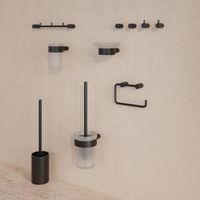 Мыльница, нержавеющая сталь, Petite, черный матовый, IDDIS, арт-PETBLSGi42 — фото 1, Мыльницы