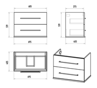 Товар: Тумба под раковину арт-П-Мод09070-011Пр - фото 6 Тумба под раковину арт-П-Мод09070-011Пр — фото 6, Тумбы под раковину