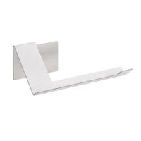 101106025 NIVA Держатель туалетной бумаги сталь шлифованная BEMETA — фото 1, Держатели туалетной бумаги