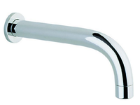 Излив, Cisal, Complemente, тип установки-настенный, вынос излива, мм-200, стандарт подводки-1/2", цвет-хром арт-ZA00125021 — фото 1, Изливы