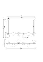 Подвесной светильник Freya арт-FR5232PL-06B — фото 8, Подвесные светильники