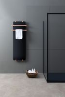 Полотенцесушитель электрический Allen Brau Infinity 120x44 с рейлингом 2.0 и креплением, медь браш 00325631 — фото 7, Электрические полотенцесушители