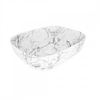 Раковина чаша Maretti FL13NS25-740MR, белый мрамор — фото 1, Раковины накладные