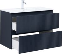 Тумба под раковину Aquanet Джейн (Flat) 90 маренго арт-00335430 — фото 7, Тумбы под раковину