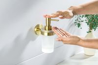 Товар: AQ4105BG ЕВРОПА дозатор, шлиф. золото - фото 3 AQ4105BG ЕВРОПА дозатор, шлиф. золото — фото 3, Дозаторы