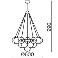Товар: Подвесной светильник Freya арт-FR5231PL-06CH - фото 7 Подвесной светильник Freya арт-FR5231PL-06CH — фото 7, Подвесные светильники