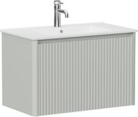 Тумба под раковину Allen Brau Gravity 80 1.370017.PWM папирус матовый — фото 10, Тумбы под раковину