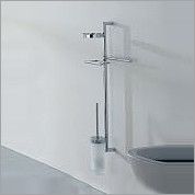 Товар: Стойка COLOMBO DESIGN PLANETS B9822 настенная с полотенцедержателем с мыльницей с держателем туалетной бумаги и с ершиком цвет хром - фото 2 Стойка COLOMBO DESIGN PLANETS B9822 настенная с полотенцедержателем с мыльницей с держателем туалетной бумаги и с ершиком цвет хром — фото 2, Ершики для унитаза