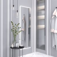 Зеркало с LED-подсветкой SIRIUS (50*150) /AQUA DE MARCO SIR50/150 — фото 4, Зеркала в ванную комнату