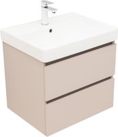 Тумба под раковину Aquanet Вега 2.0 60 бежевый 00337941 — фото 3, Тумбы под раковину