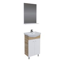 Комплект Grossman "ЭКО-60" 3 в 1 2-х дверн. комбинированный, 2 места 106052-2 — фото 1, Комплекты мебели для ванной