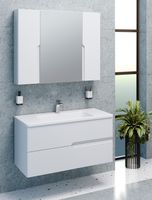 Зеркальный шкаф PALERMO 100 / AQUA DE MARCO 1100CPAL — фото 8, Зеркальные шкафы в ванную