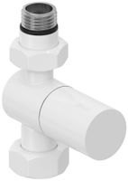 Вентиль Вентиль Сунержа прямой цилиндр (G 1/2" НР х G 3/4" НГ) Белый арт-12-1401-1234 — фото 3, Комплектующие для полотенцесушителей