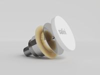 Донный клапан для ванны D 402 покраска по RAL 152301MF — фото 1, Донные клапаны