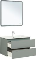 Товар: Тумба с раковиной Aquanet Вега 2.0 80 2 ящ. цв.мисти грин (раковина Ирис) 00344749 - фото 15 Тумба с раковиной Aquanet Вега 2.0 80 2 ящ. цв.мисти грин (раковина Ирис) 00344749 — фото 15, Тумбы с раковиной