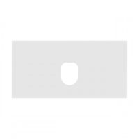 Столешница ЛИБЕРТИ 90, белый глянец 1A279703LY010 — фото 2, Столешницы под раковину