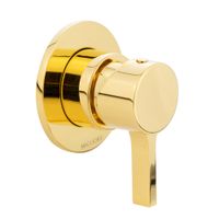 SIRIUS См-ль скрытого монтажа моноком., золото арт-28184 — фото 1, Встраиваемые смесители для душа