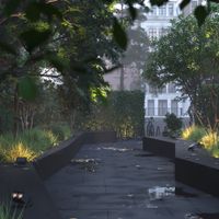 Ландшафтный светильник Outdoor O486FL-L10GF3K — фото 2, Уличное освещение